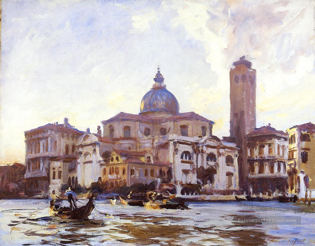 Palazzo Labia et San Geremia Venise John Singer Sargent Peintures à l'huile